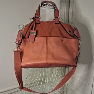 Moda Luxe Terracotta Shoulder Bag